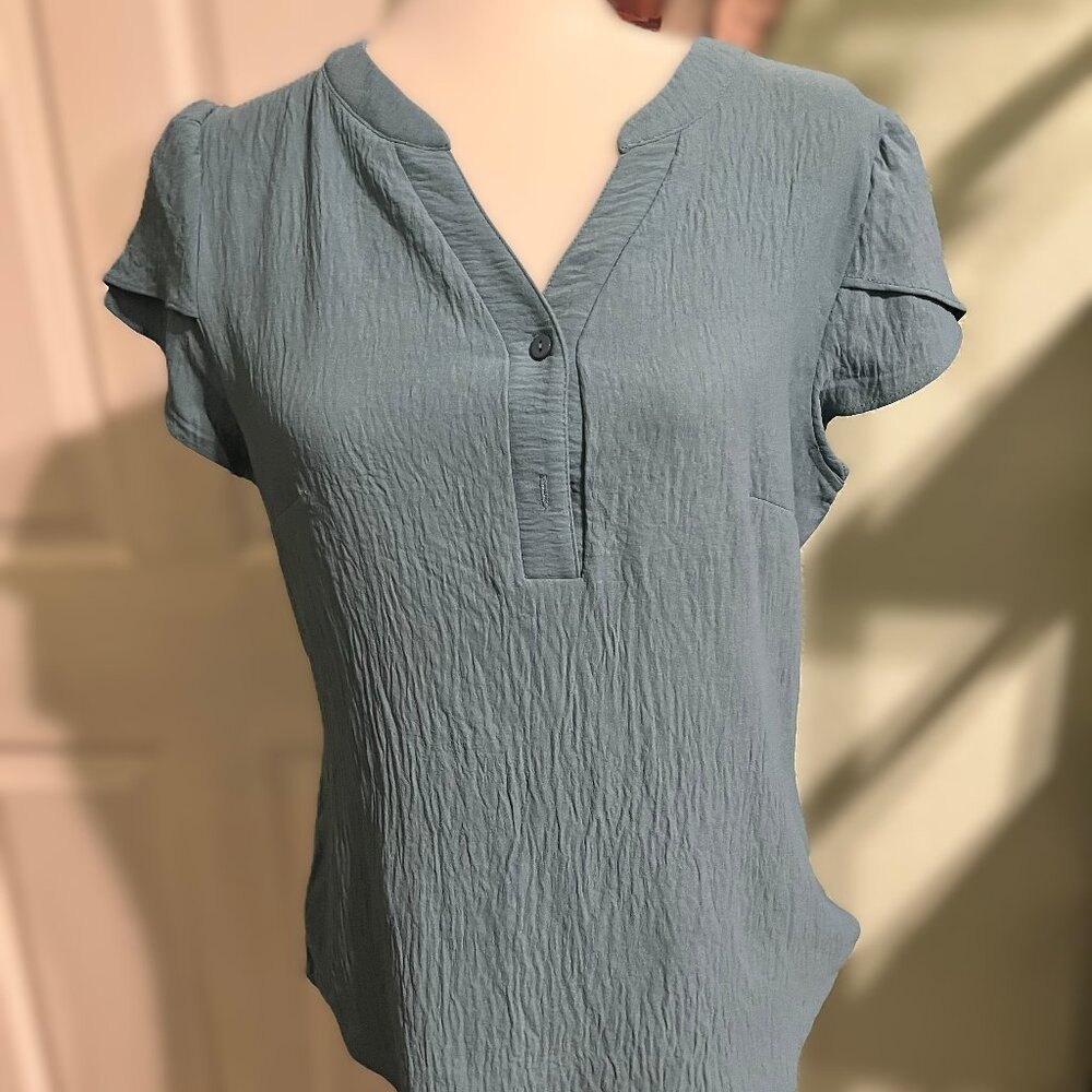 NWT, Blooming Jelly Petal Sleeve Blouse, Size S